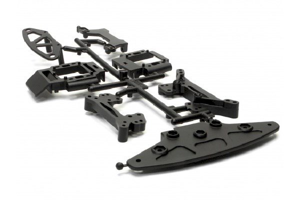 HPI Racing Shock Tower/Bumper Set (Nitro 3)