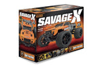 HPI Racing Savage X Flux V2 GT-6 - HPI 160101 1/8th 4WD Brushless Monster Truck - Fjernstyret Bil