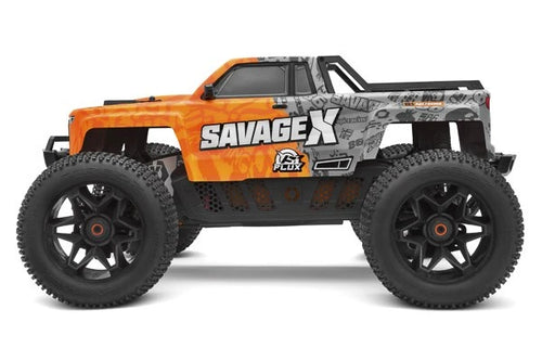 HPI Racing Savage X Flux V2 GT-6 - HPI 160101 1/8th 4WD Brushless Monster Truck - Fjernstyret Bil