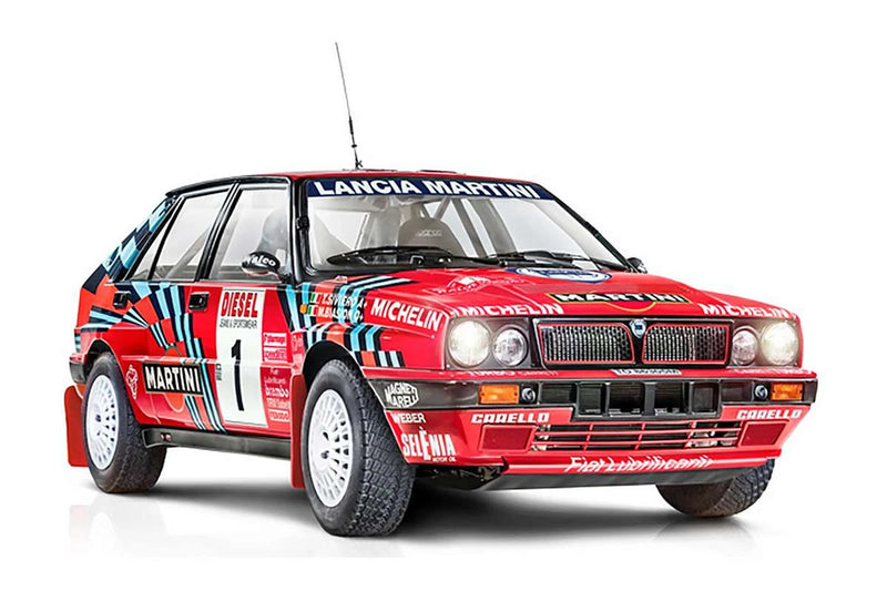 ITALERI 1/12 Lancia DELTA 16V HF Integrale Sanremo 1989