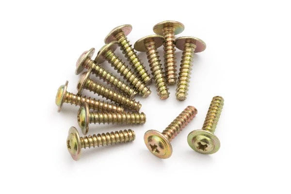 Blackzon Flange Head Self Tapping Screws PWTHO2.6*12mm