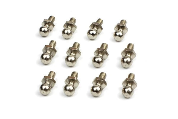 Blackzon Ball Stud 4.8x12mm (12pcs)