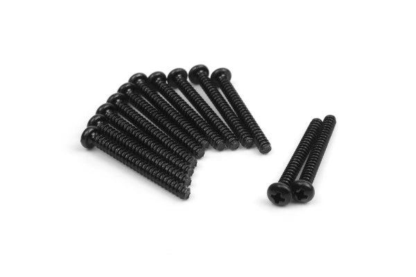 Blackzon Pan Head Self Tapping Screws 6x25mm (12pcs)