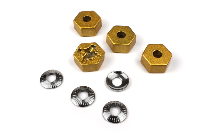 Blackzon Metal 12mm Hex Hub Set