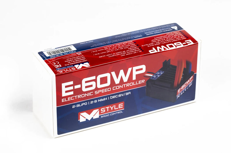 M-Style E-60WP Fartregulator - ESC 2-3S