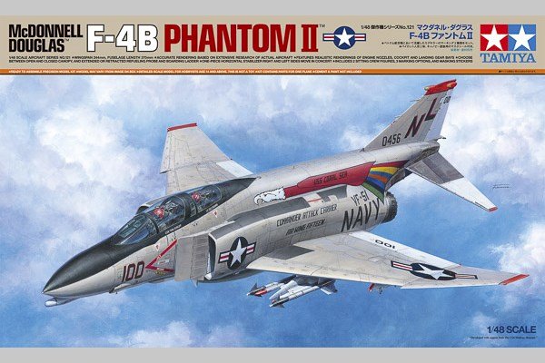 TAMIYA 61121 1/48 McDonnell Douglas ™ F-4B Phantom II ™ Modelfly