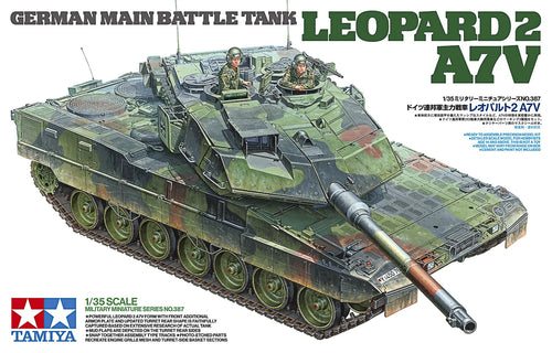 TAMIYA 35387 1/35 German Main Battle Tank Leopard 2 A7V Byggesæt