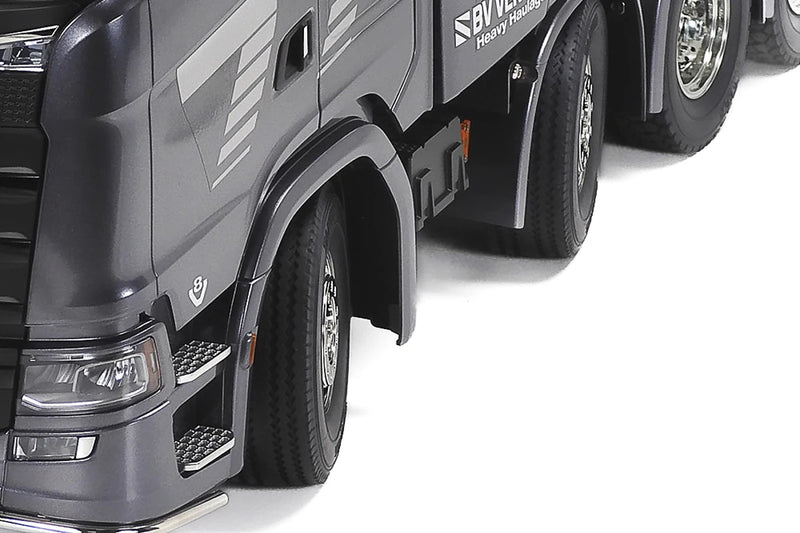 TAMIYA 56376 Scania 770S 8x4/4 (Gun Metal) Fjernstyret Lastbil