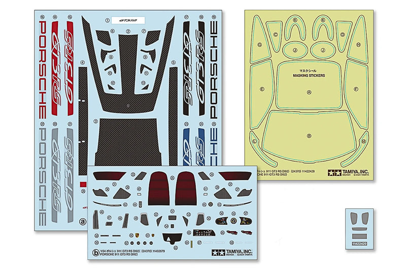 TAMIYA 24370 1/24 Porsche 911 GT3 RS (992) Modelbil