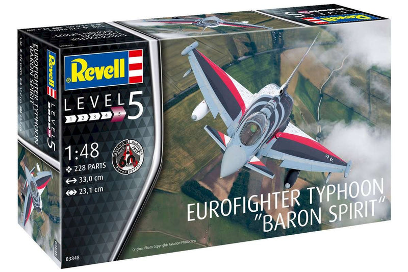 REVELL 1:48 Eurofighter Typhoon "BARON SPIRIT" Modelfly