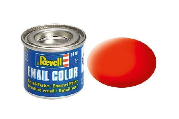 REVELL Enamel 14 ml. luminous orange, mat