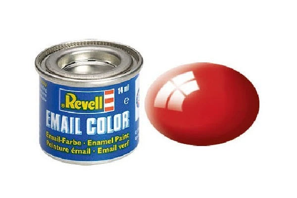 REVELL Enamel 14 ml. fiery red, gloss