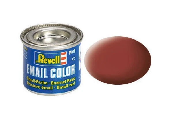 REVELL Enamel 14 ml. reddish brown, mat