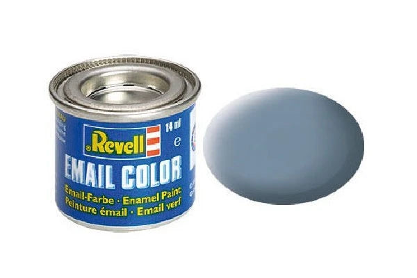 REVELL Enamel 14 ml. grey mat