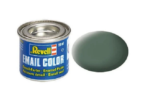 REVELL Enamel 14 ml. greenish grey mat