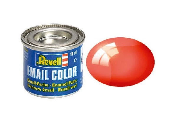 REVELL Enamel 14 ml. red clear