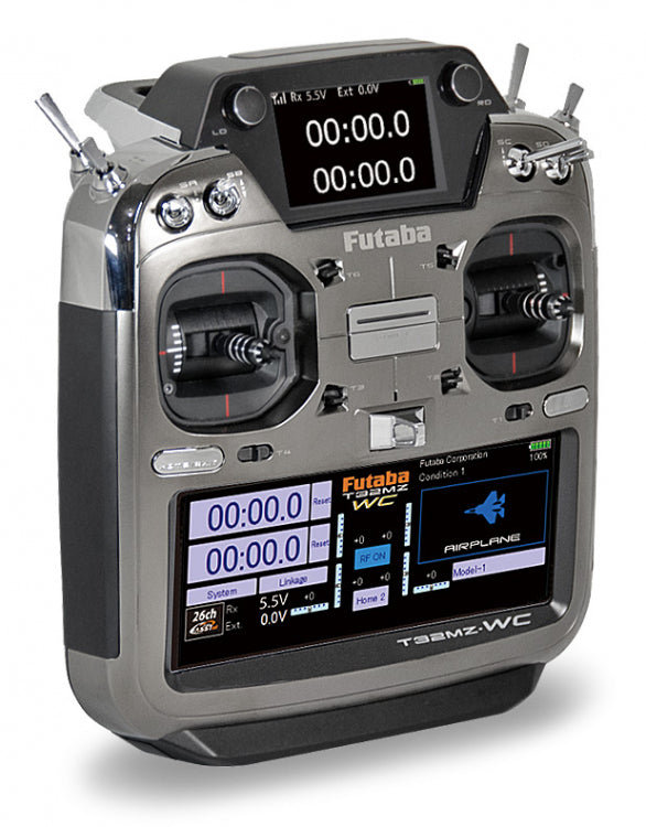 Futaba T32MZ-WC Radio FASSTest26 R7208SB