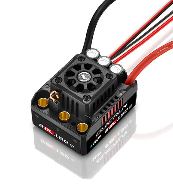 Hobbywing 30109003 QuicRun WP 8BL150 G2 Sensorless ESC 3-6S 1/8 Bil