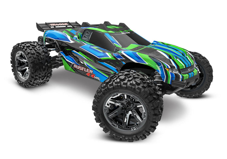 Traxxas Rustler 4x4 VXL 1/10 Elektrisk Fjernstyret Bil