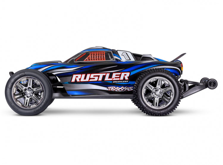 Traxxas Rustler 2WD 1/10 RTR TQ BL-2s HD