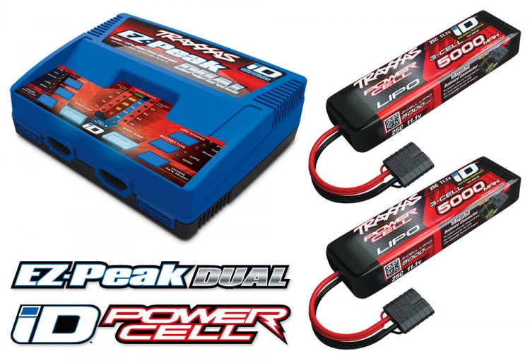 Traxxas 2990GX 6S Oplader og Batteri Pakke