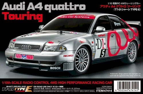 Tamiya 47414 Audi A4 quattro Touring (TT-01 Type-E) 1/10 Fjernstyret Bil