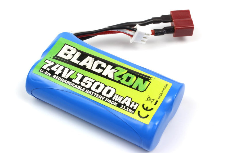 BLACKZON Li-ion 7.4V 1500mAh batteri