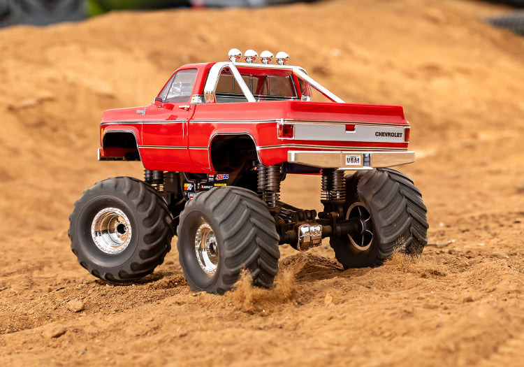 Traxxas TRX-4MT Chevrolet K-10 1/18 Monster Truck m. batteri/lader