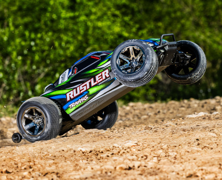 Traxxas Rustler 2WD 1/10 RTR TQ BL-2s HD