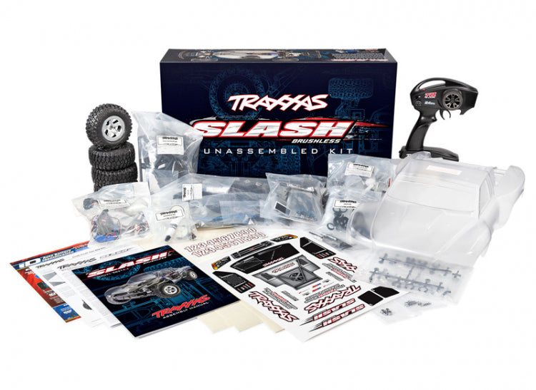 Traxxas Slash 2WD BL-2S 1/10 Kit med Elektronik Clipless