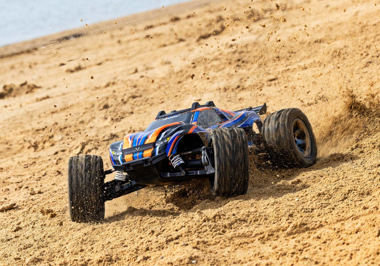 Traxxas Rustler 4x4 VXL 1/10 Elektrisk Fjernstyret Bil