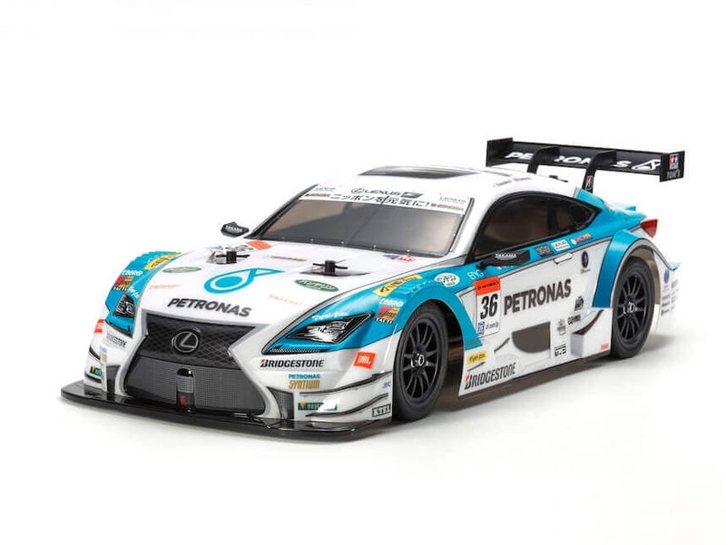 Tamiya 47318 Lexus RC F Petronas LW Karosseri Sæt (Klar)